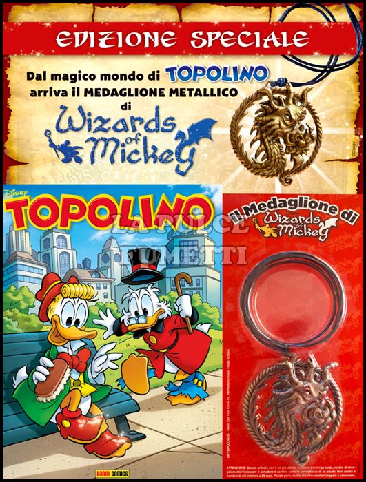 TOPOLINO LIBRETTO #  3303 - MEDAGLIONE